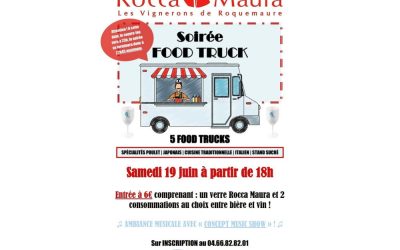 Soirée Food Truck le 19/06/2021 !