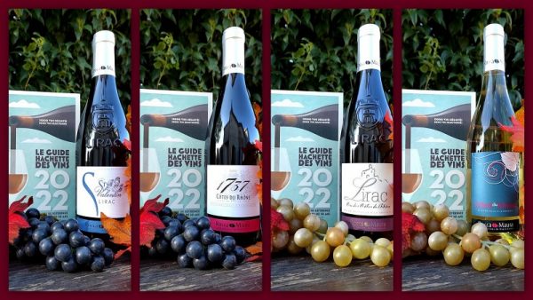 Quatre de nos vins figurent dans le Guide Hachette 2022 !